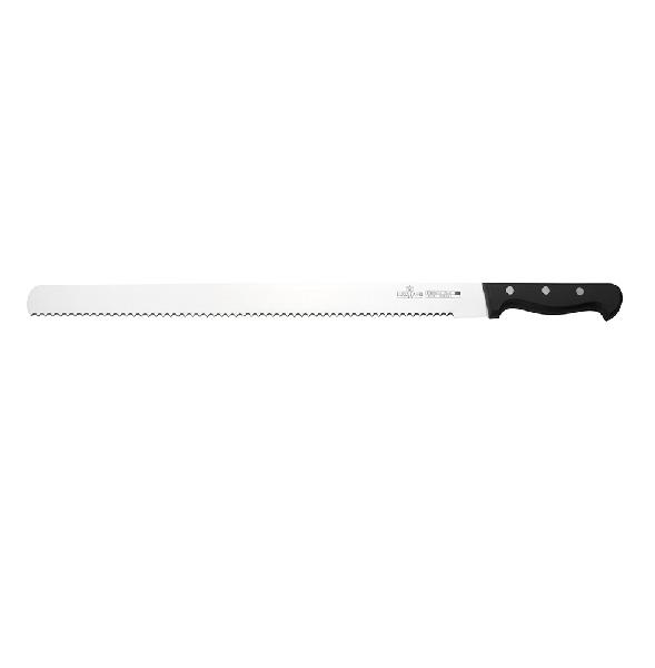 Нож для шаурмы 38,8 см. с зубцами пласт ручка