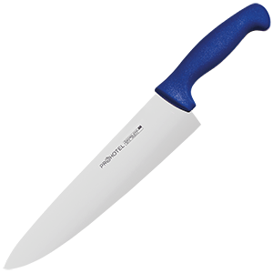 Нож поварской «Проотель» сталь нерж.,пластик; L=38/24,B=5.5 см