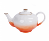 Чайник, 600 мл, фарфор,оранжевый цвет "The Sun"